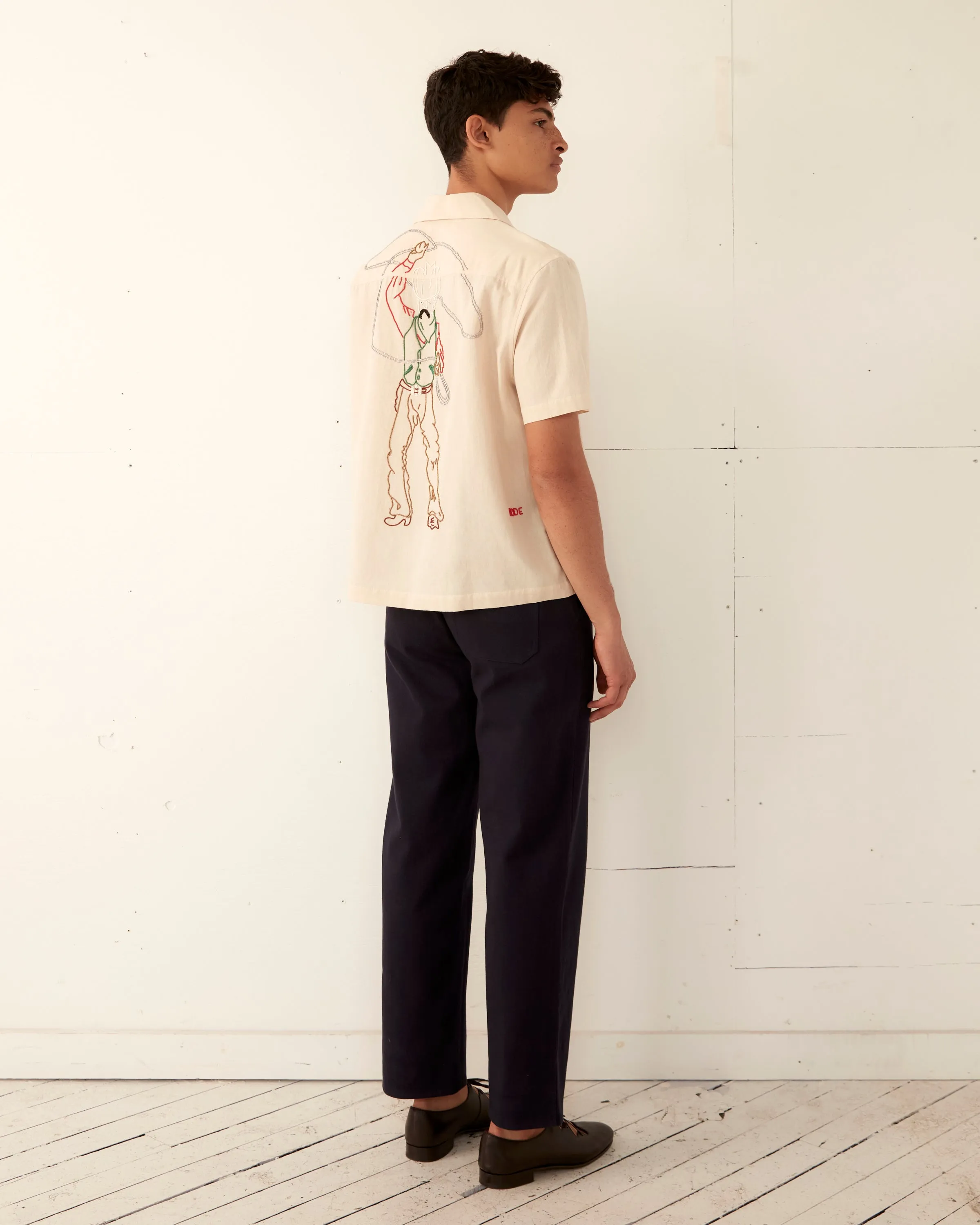 Beaded Buckaroo Short Sleeve Shirt sold by BODE product image thumbnail 4