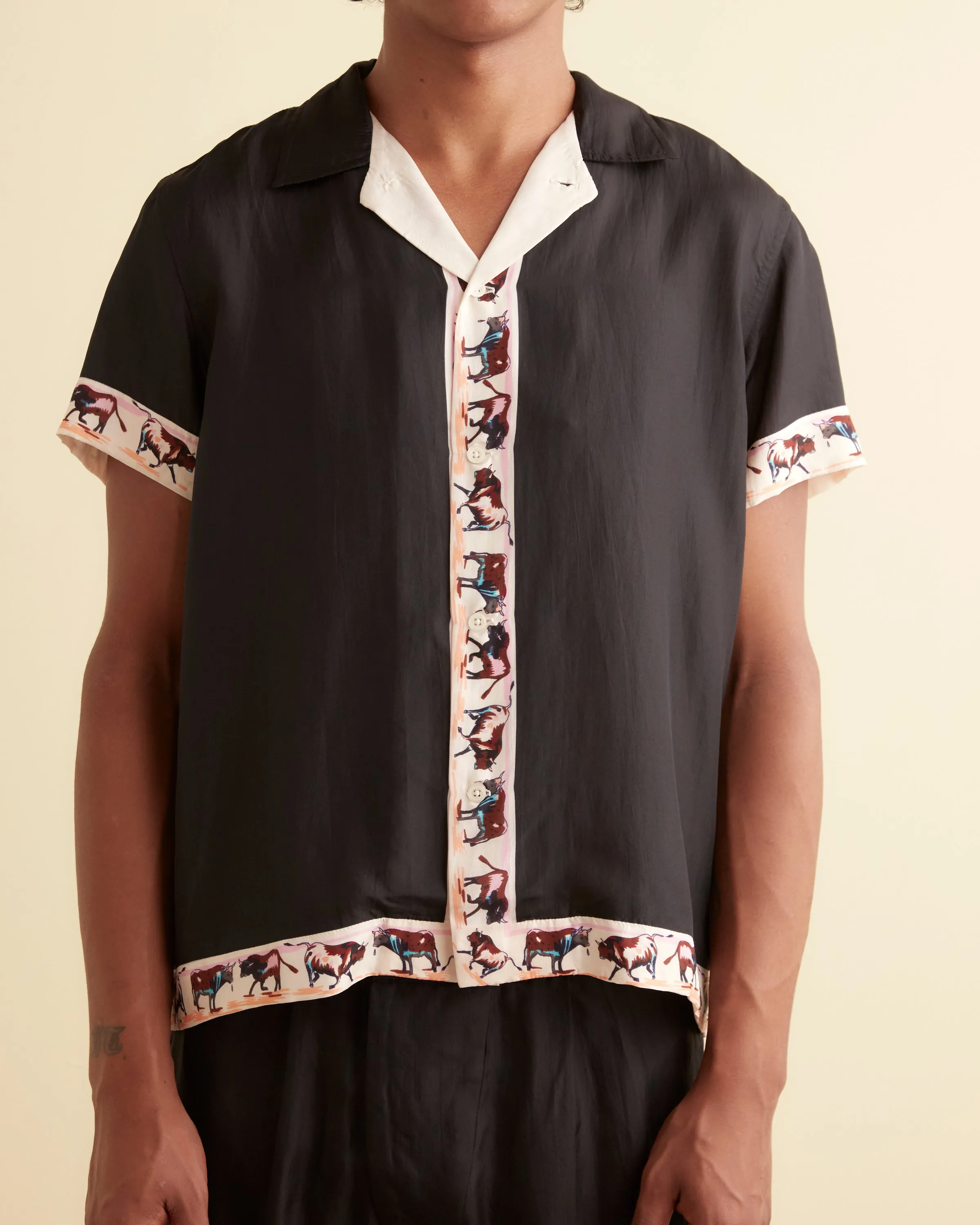 Taureau Short Sleeve Shirt sold by BODE product image thumbnail 2