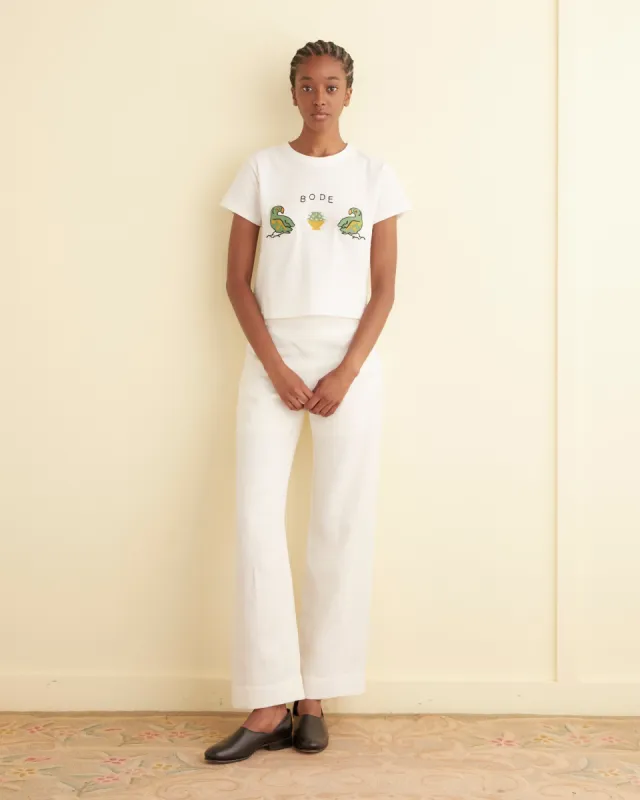 Twin Parakeet Tee sold by BODE