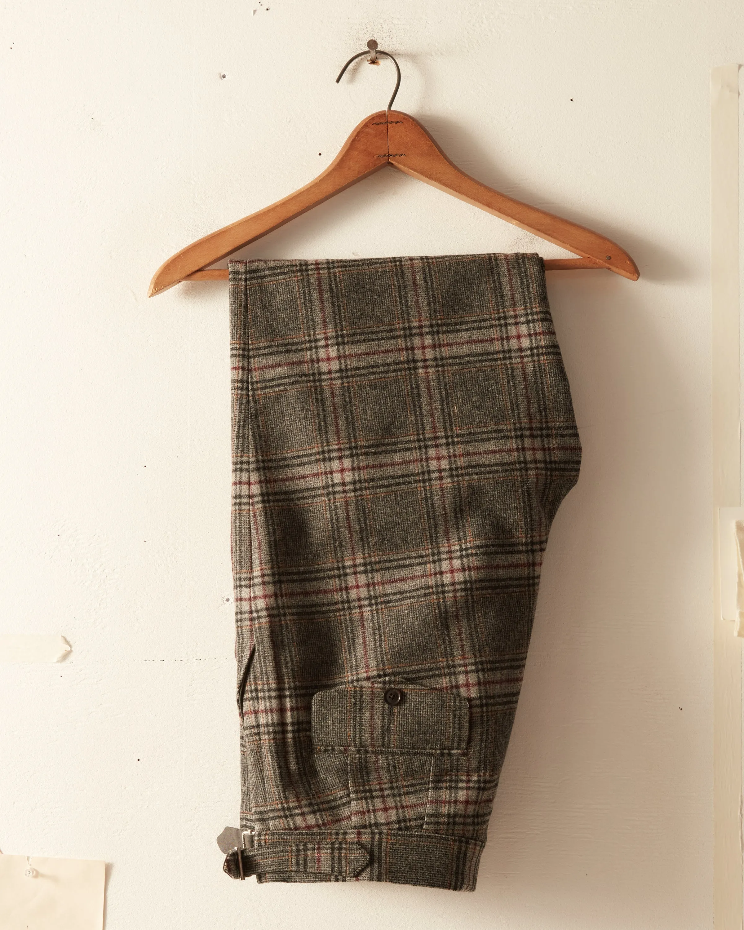 Weimaraner Plaid Trousers - 30 sold by BODE