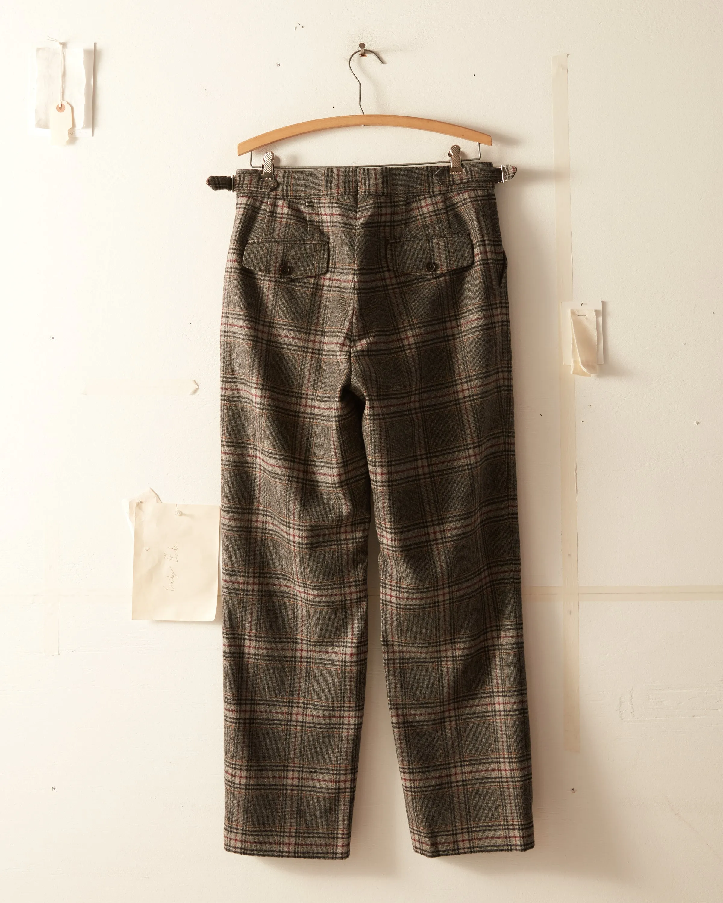 Weimaraner Plaid Trousers - 30 sold by BODE product image thumbnail 4
