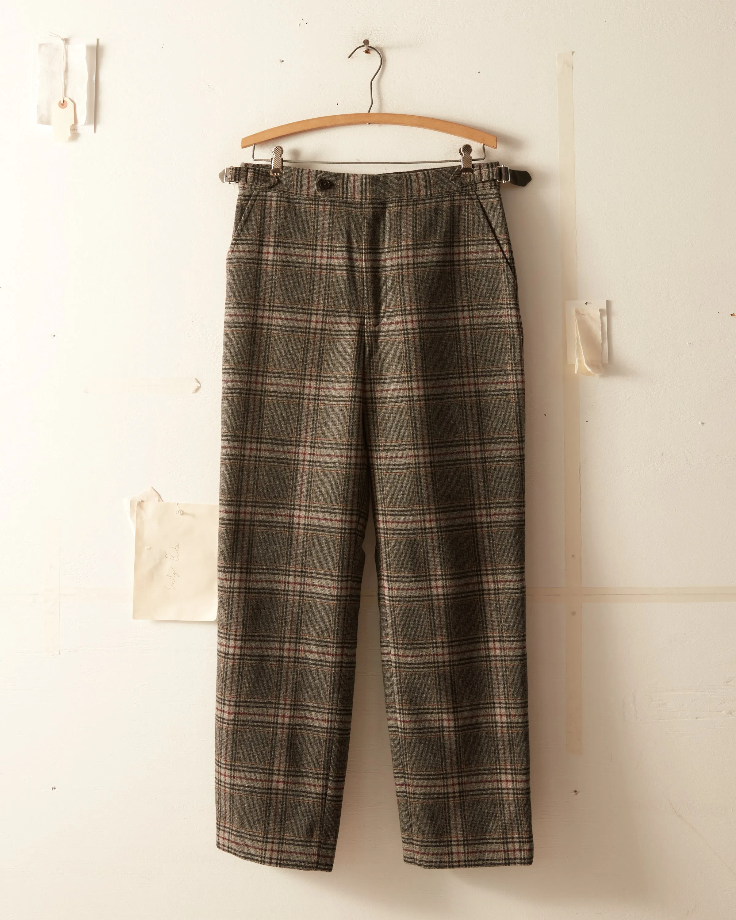 Weimaraner Plaid Trousers - 30 sold by BODE product image thumbnail 2