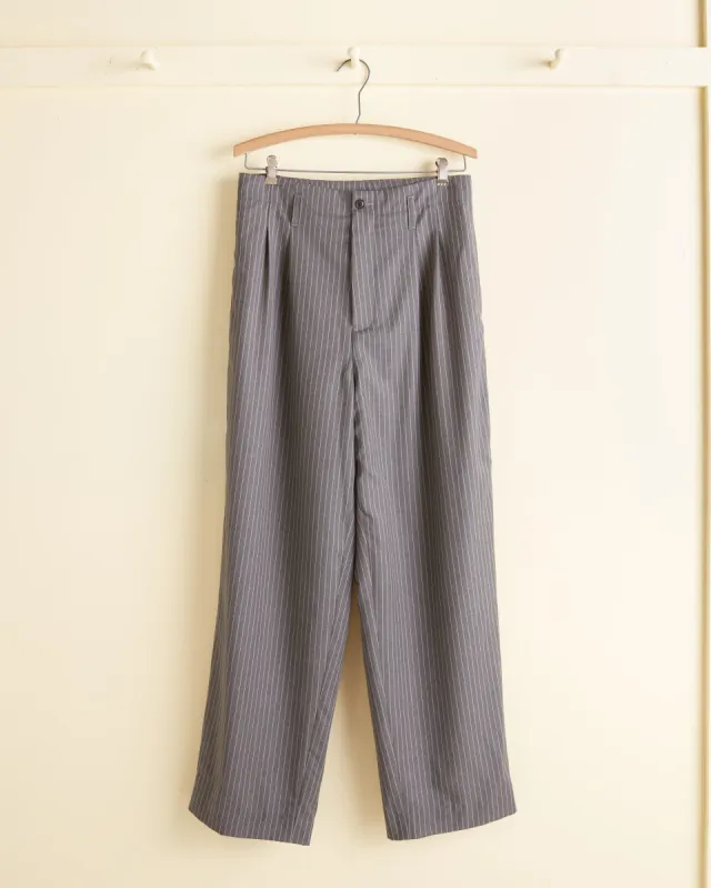 Cadet Pinstripe Trousers - 30 sold by BODE