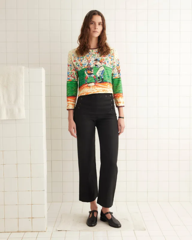 Slugger Long Sleeve Tee sold by BODE