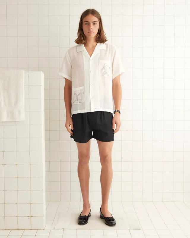 Skiers Short Sleeve Shirt sold by BODE