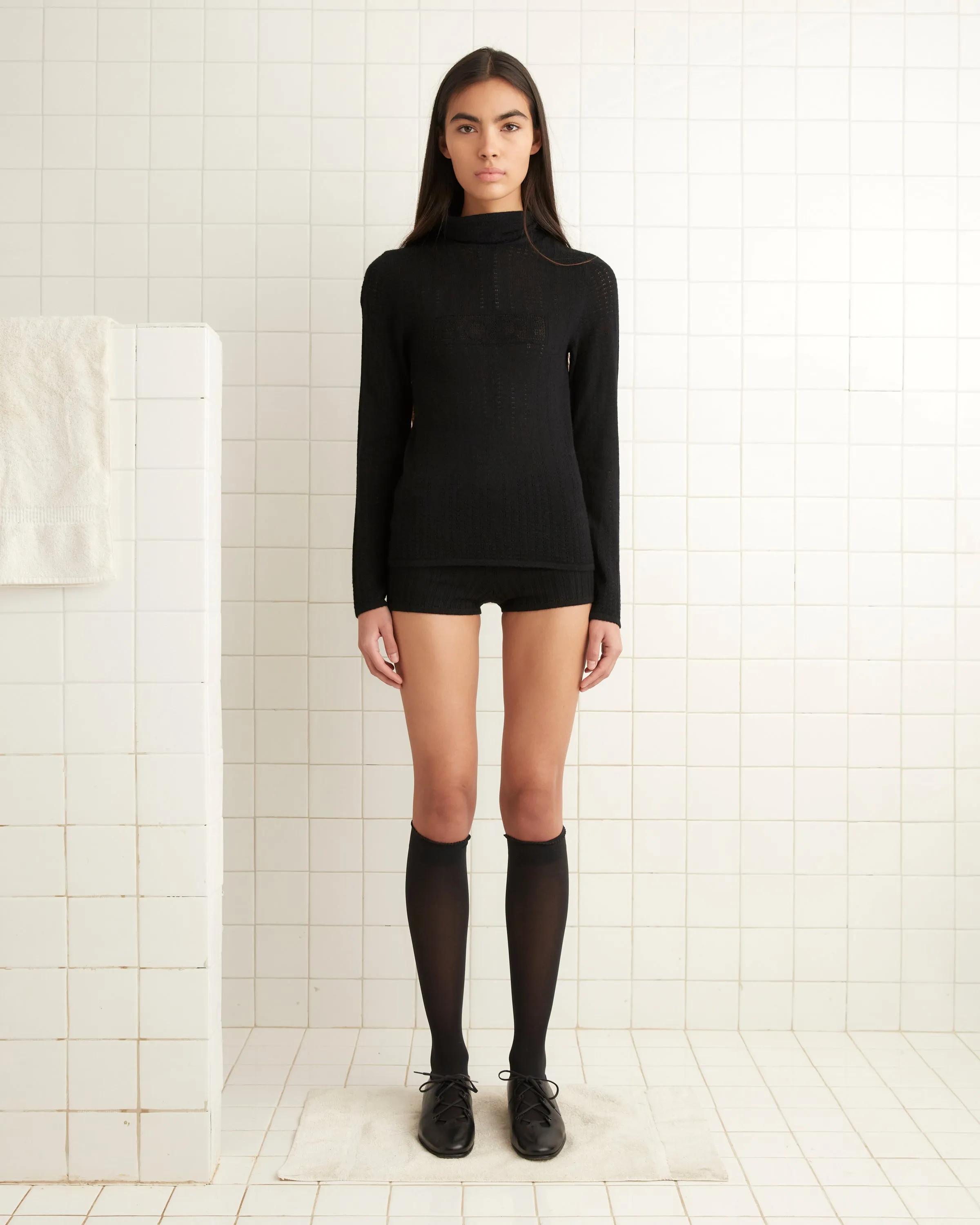 Keyes Shorts - Black sold by BODE