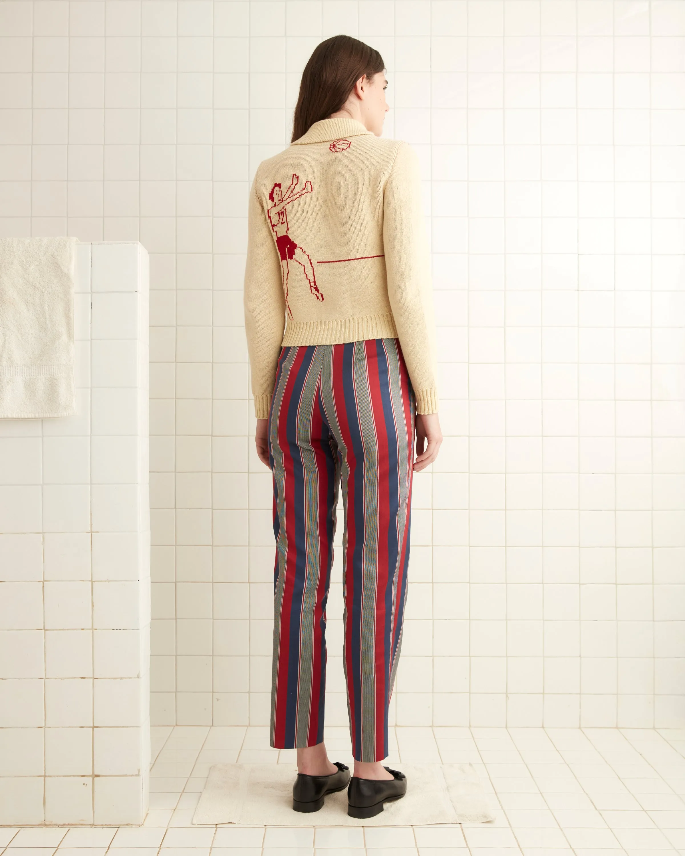 Marina Stripe Hall Trousers sold by BODE product image thumbnail 3