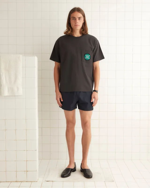 Game Point Pocket Tee - Black sold by BODE