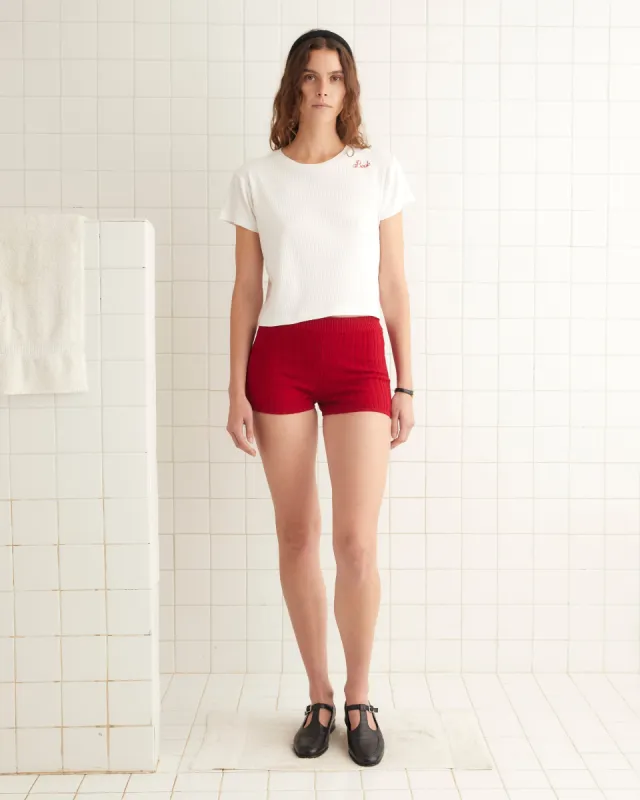 Pointelle Tee sold by BODE