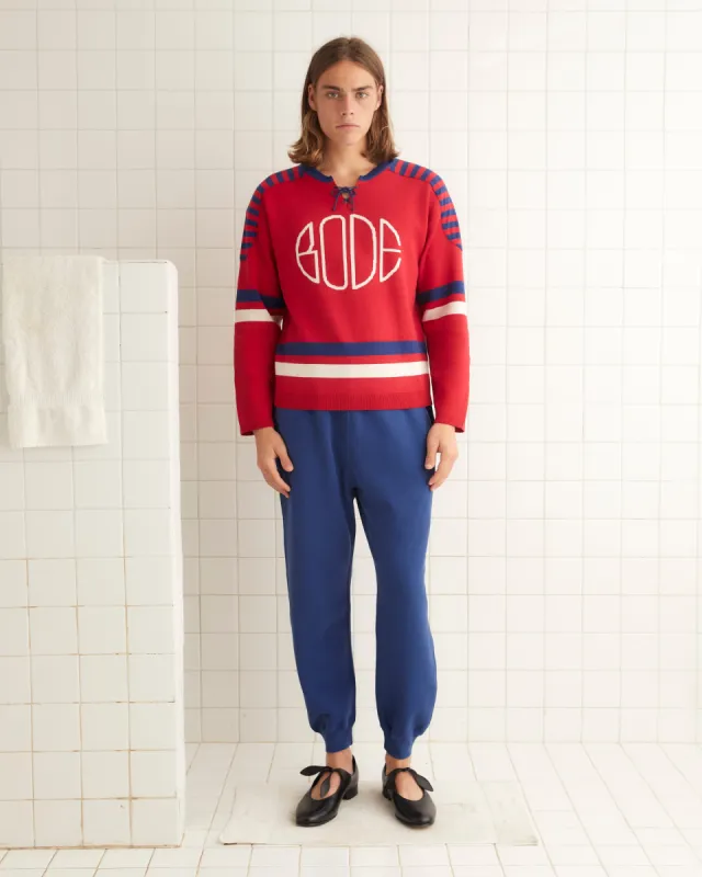 Joggers - Navy sold by BODE