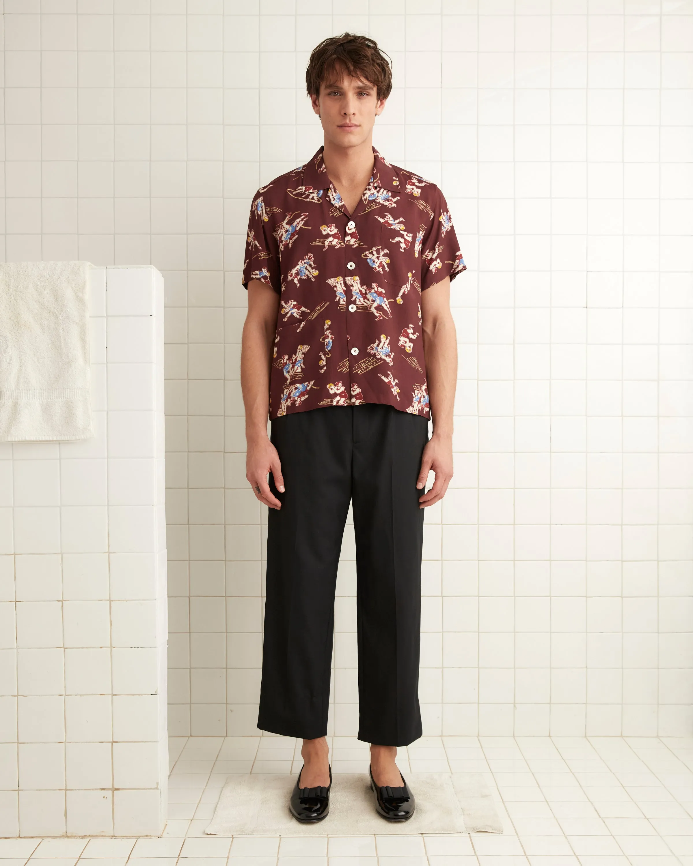 Layup Short Sleeve Shirt sold by BODE