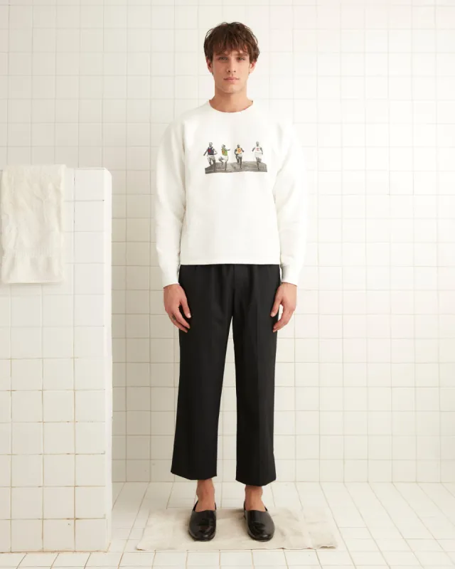 Finish Line Crewneck sold by BODE