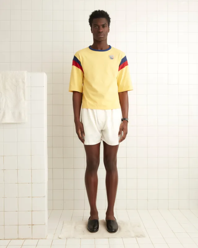 Football Jacquard Boxers - Cream made by BODE