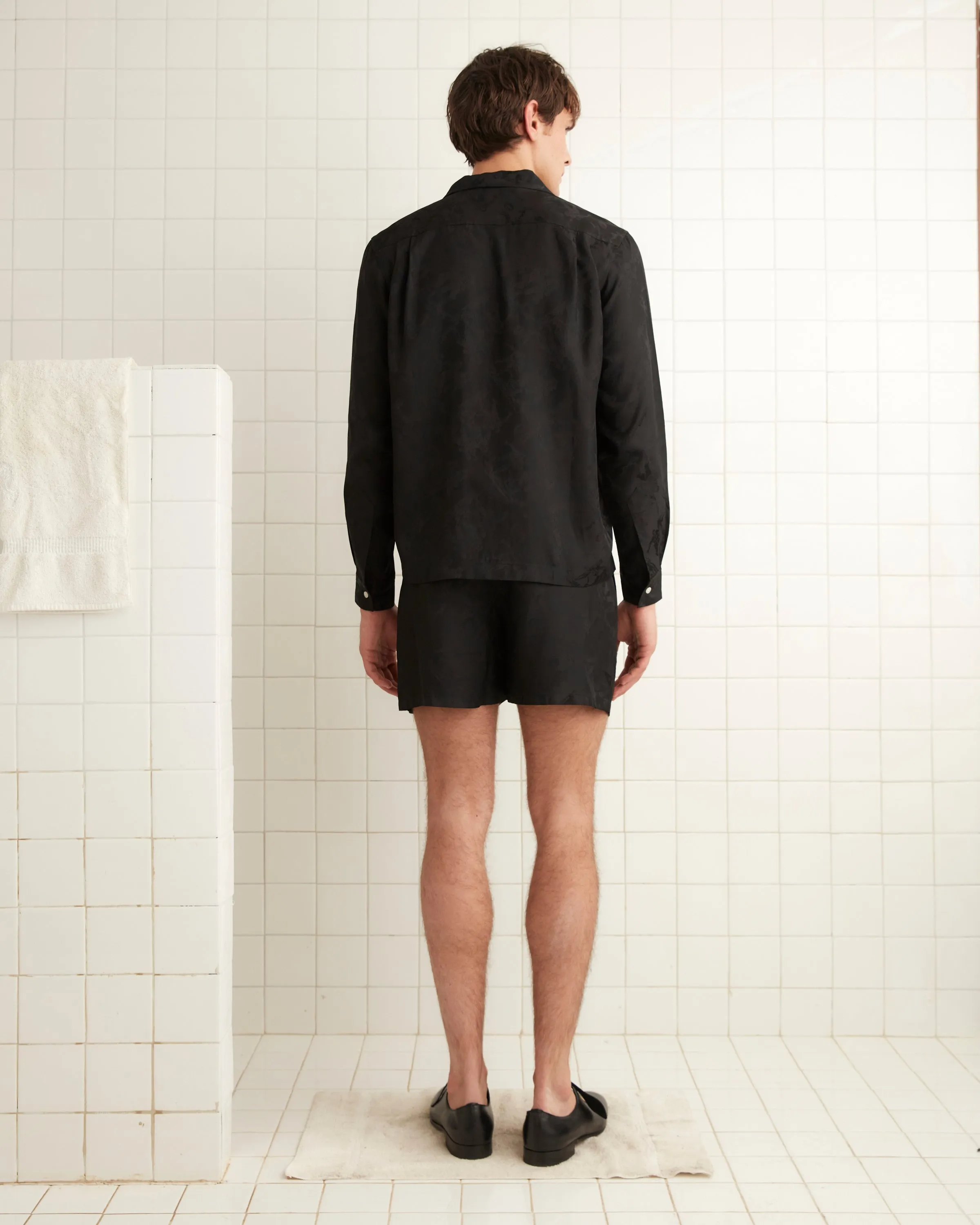 Football Jacquard Boxers - Black sold by BODE product image thumbnail 3