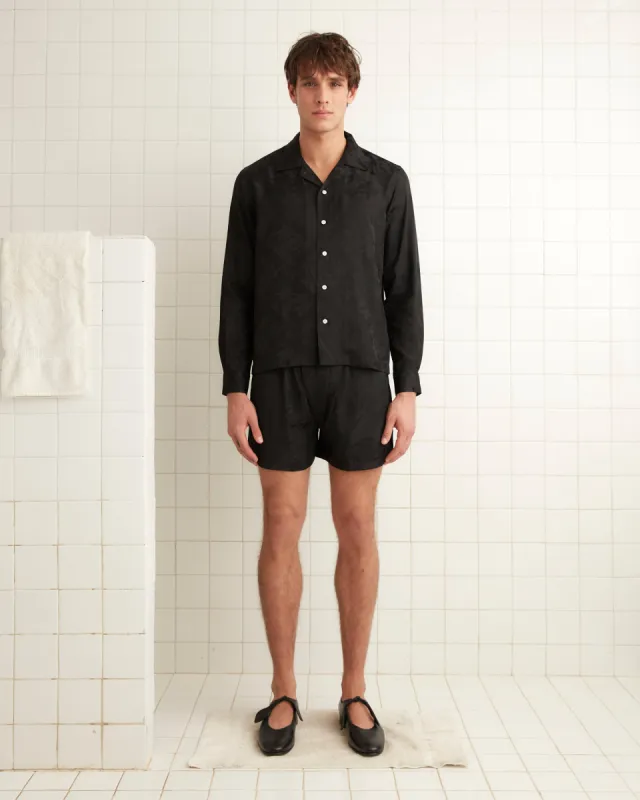 Football Jacquard Boxers - Black made by BODE