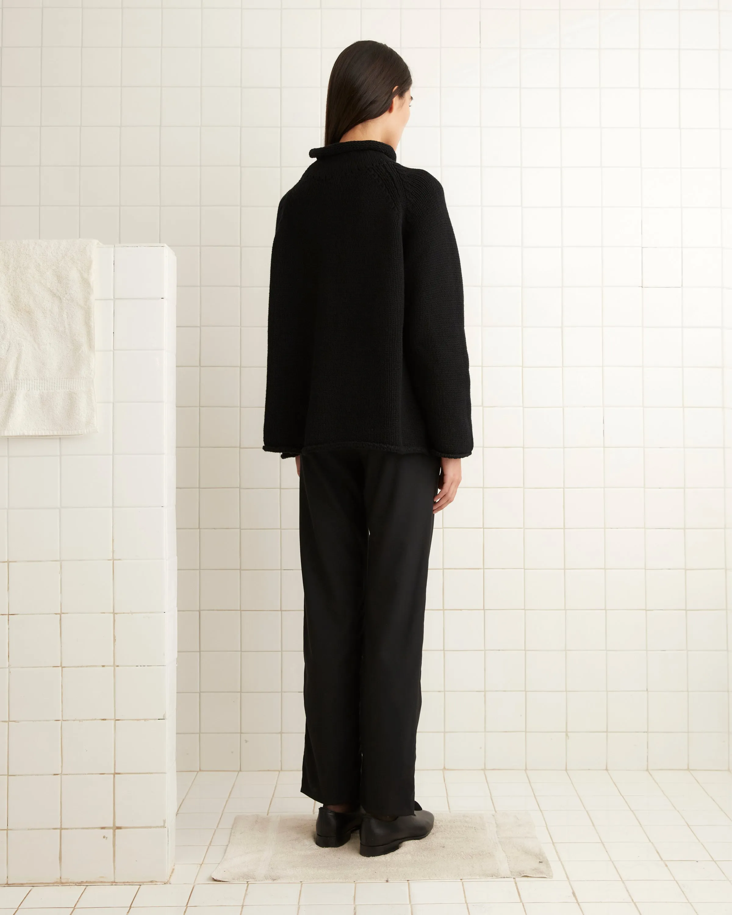 Cashmere Rollneck - Black sold by BODE product image thumbnail 3