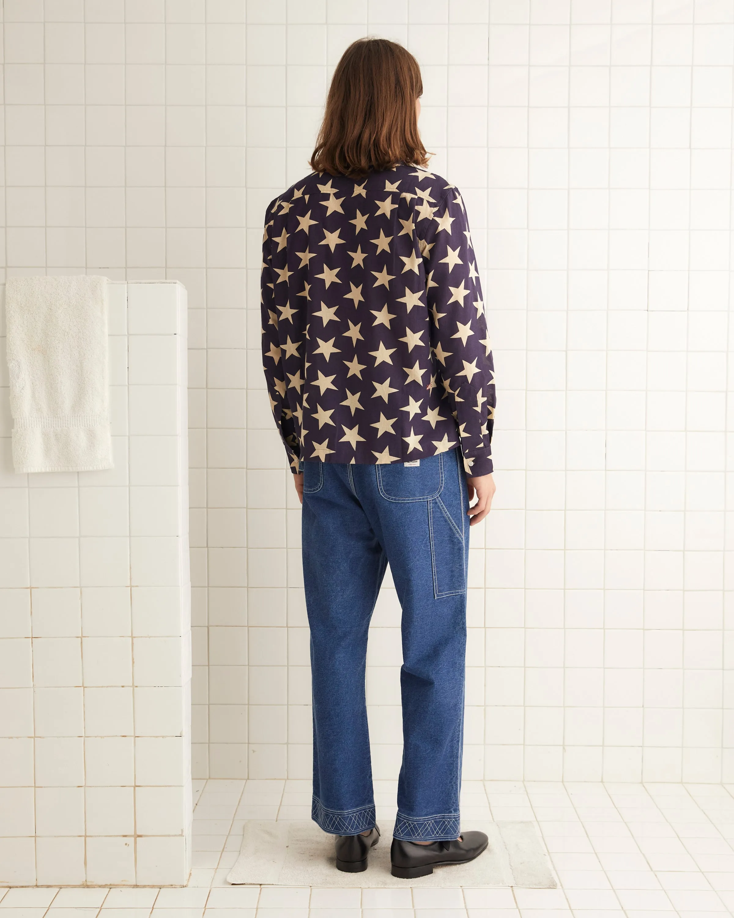 Starry Long Sleeve Shirt sold by BODE product image thumbnail 4