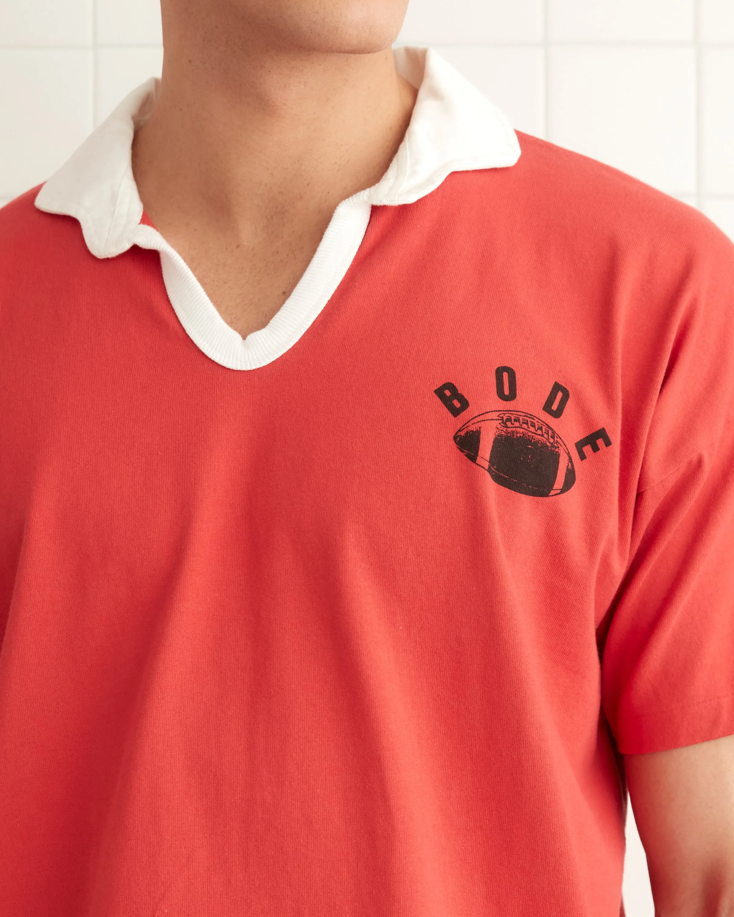 Worcester Polo - Red sold by BODE product image thumbnail 3