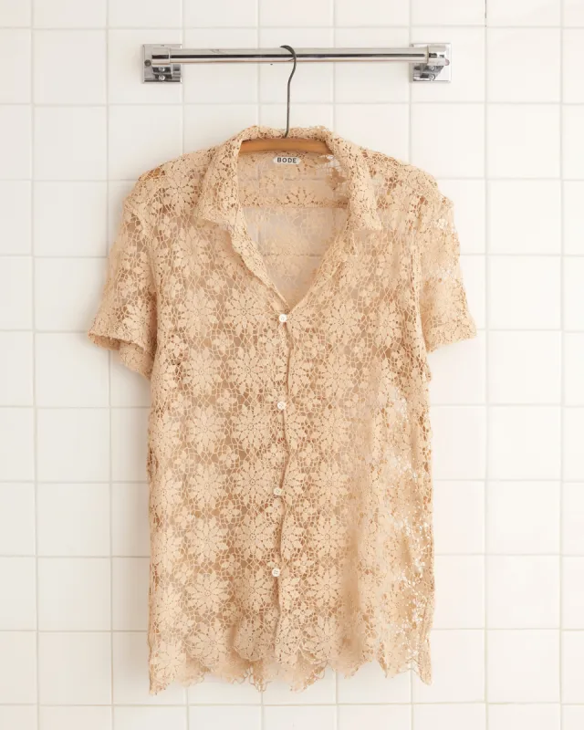 Wisteria Web Shirt - S sold by BODE