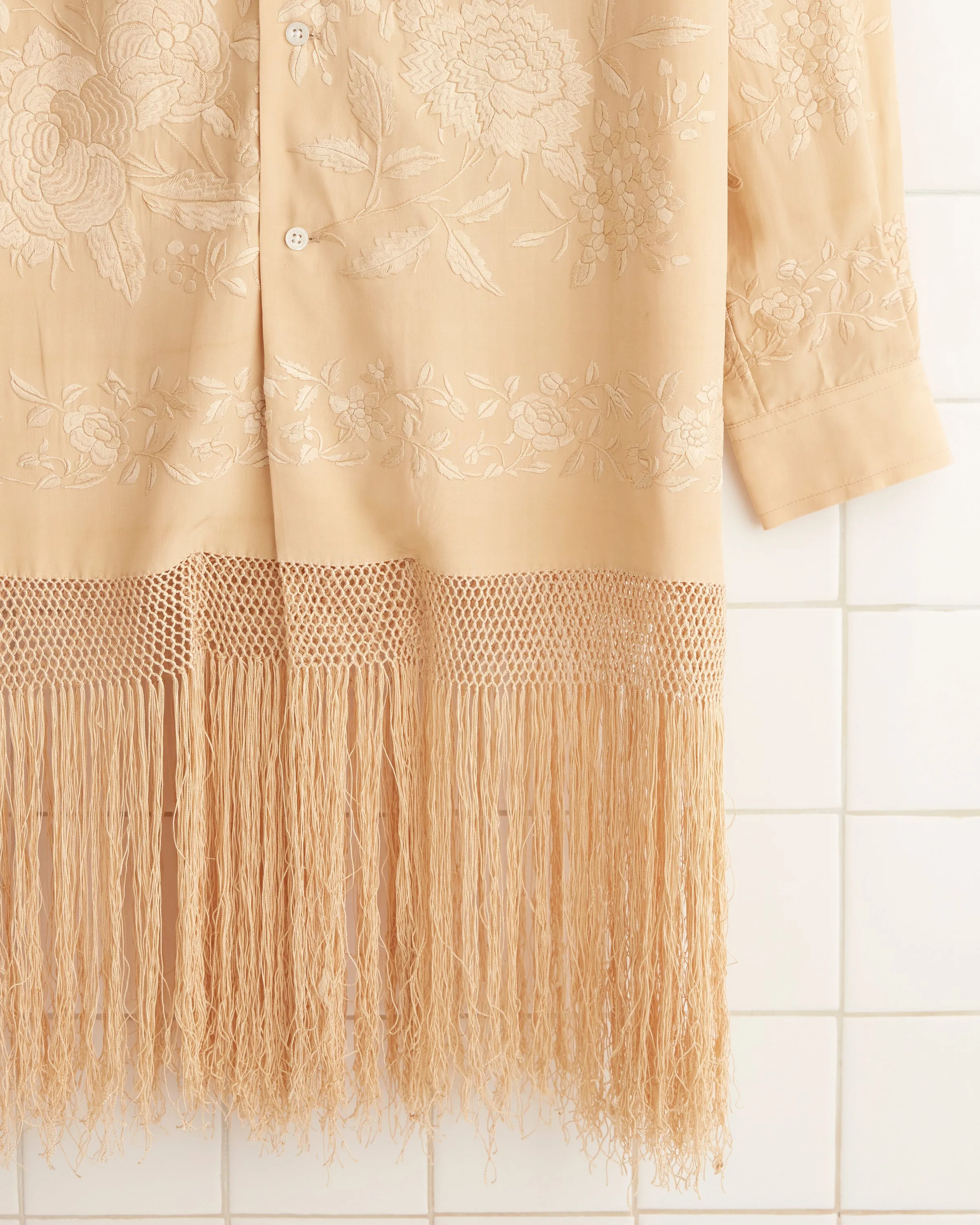 Wheatsheaf Fringe Shirt - L sold by BODE product image thumbnail 2