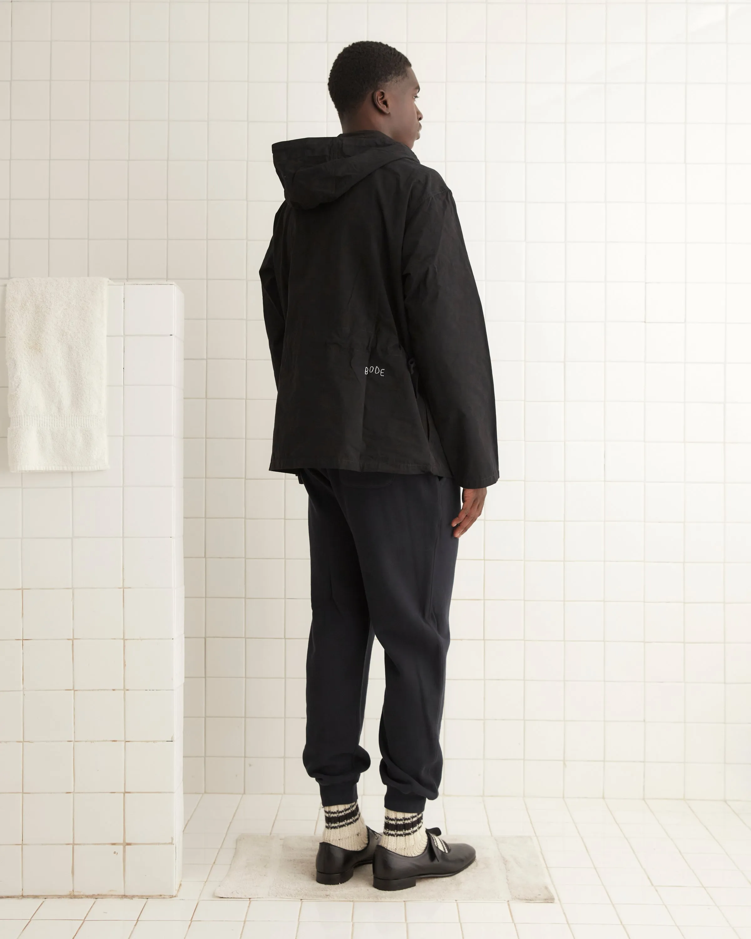 Waxed Tie Anorak sold by BODE product image thumbnail 3