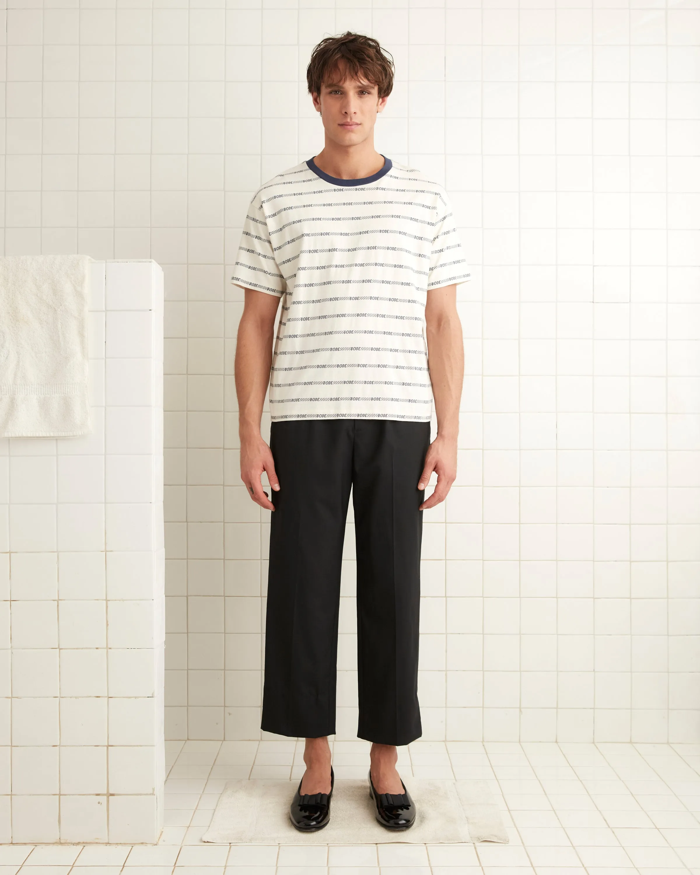Rec Jacquard Boxy Tee sold by BODE product image thumbnail 2