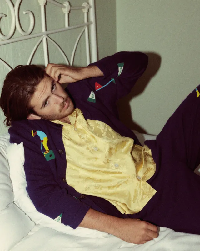 Golf Cardigan sold by BODE