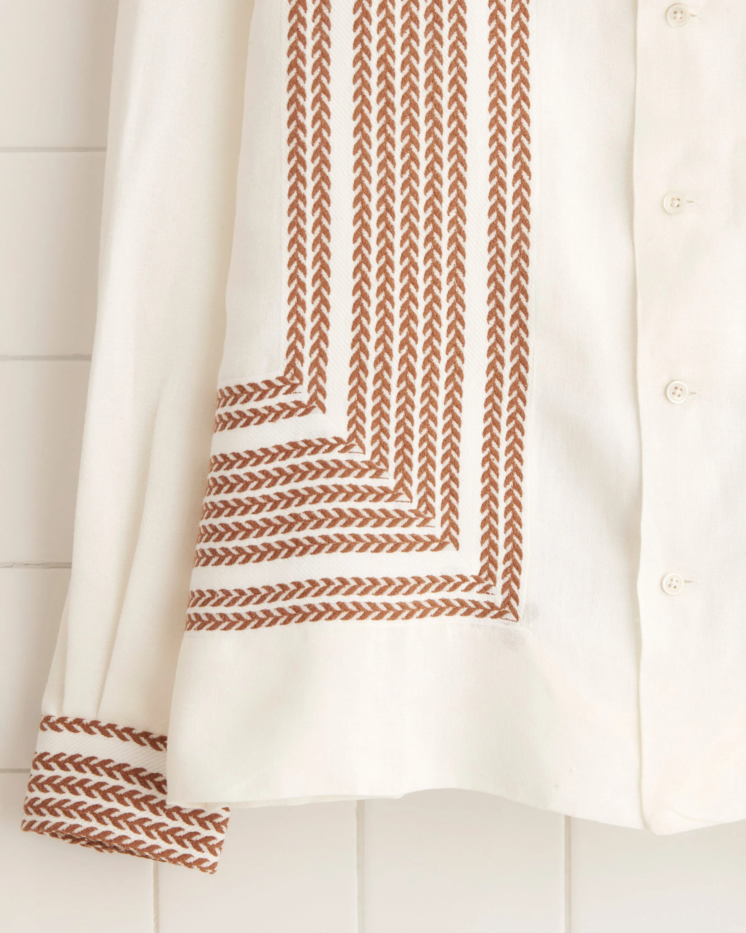 Birch Braid Shirt - L sold by BODE product image thumbnail 2