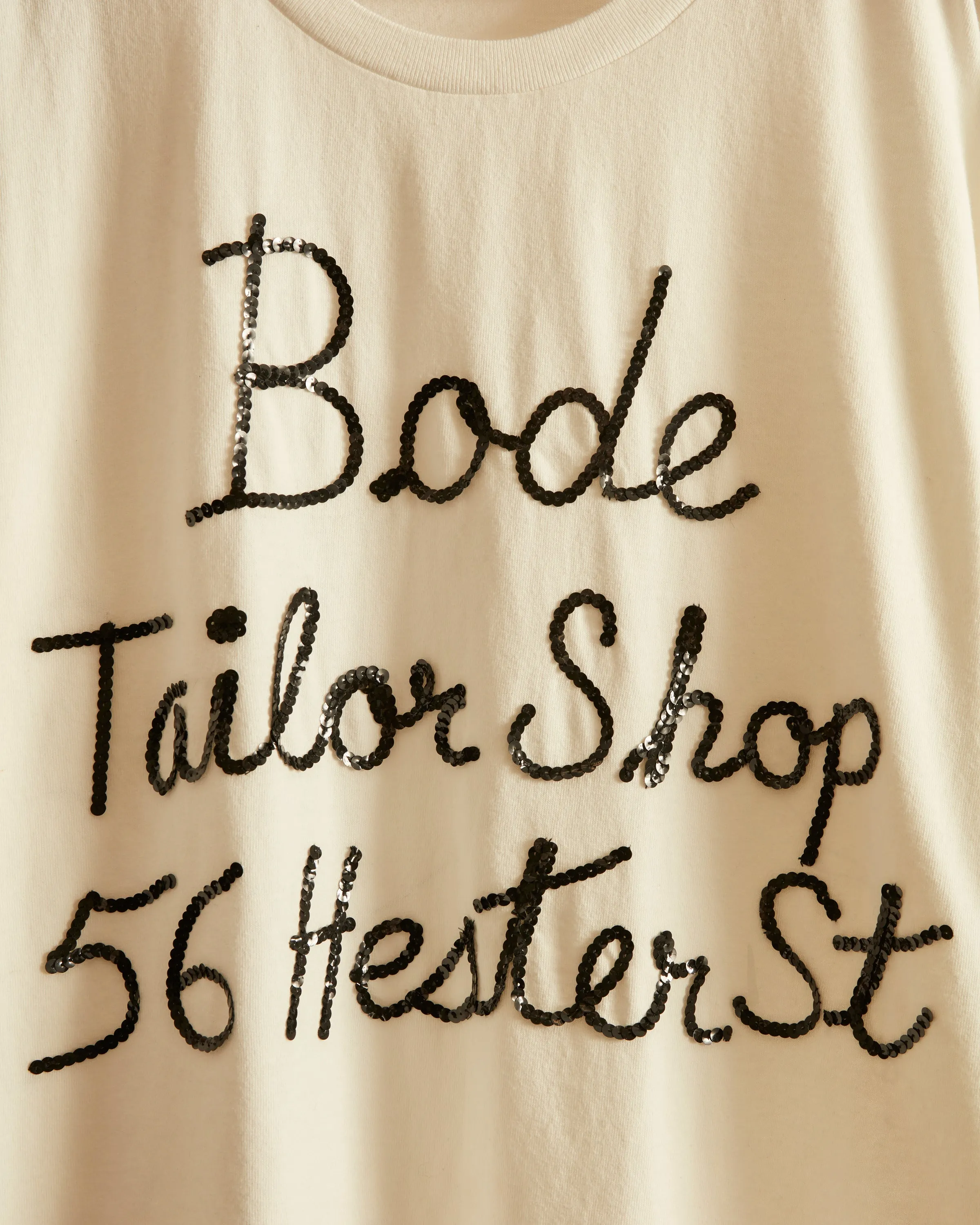Tailor Shop Tee - White sold by BODE product image thumbnail 2