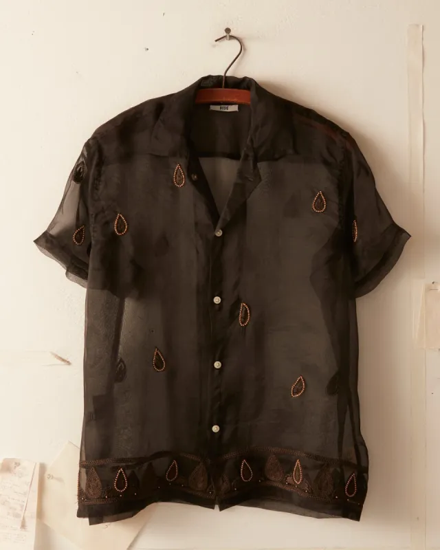 Pearl Paisley Short Sleeve Shirt sold by BODE