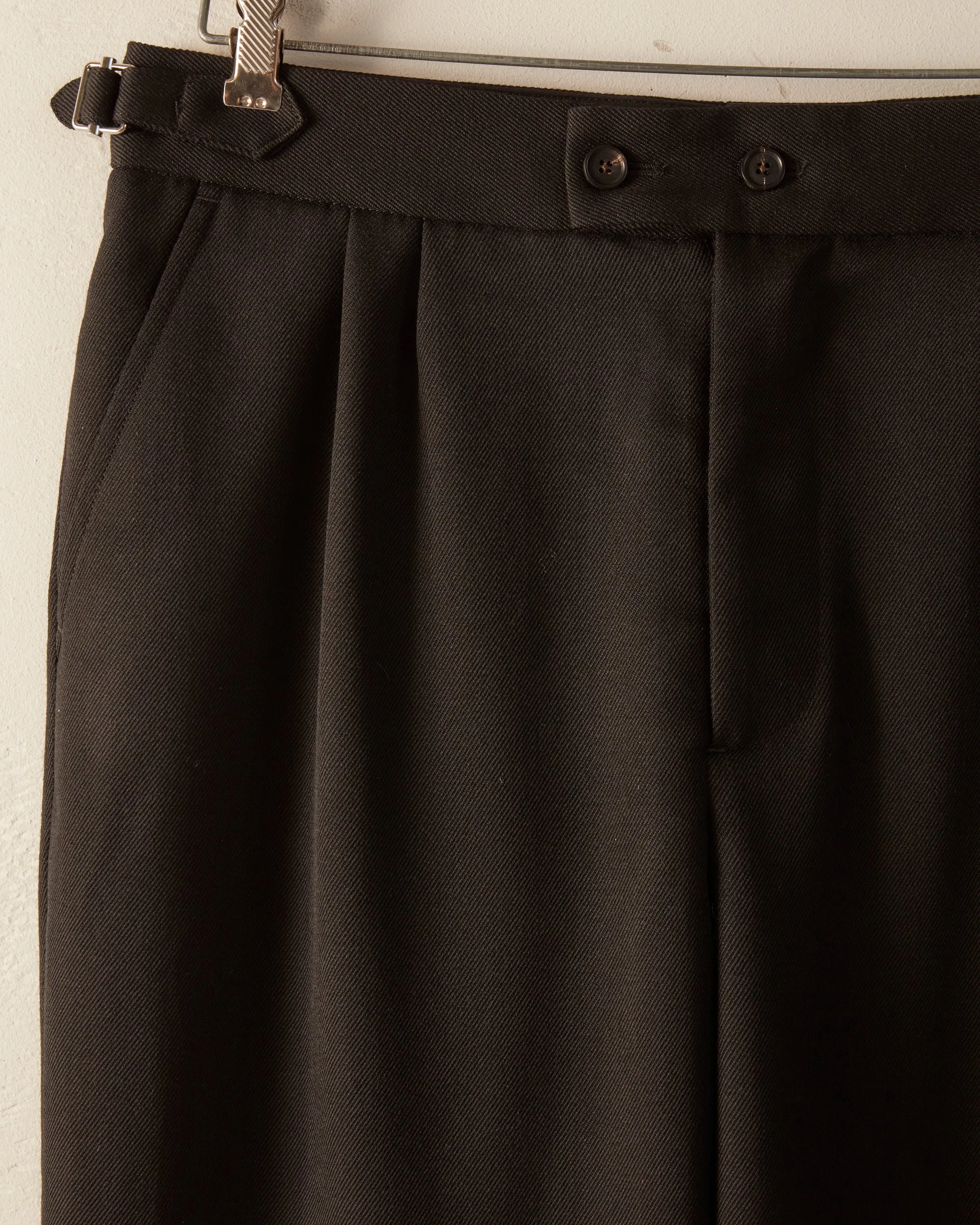 Twill Double Button Trousers - Black sold by BODE product image thumbnail 2