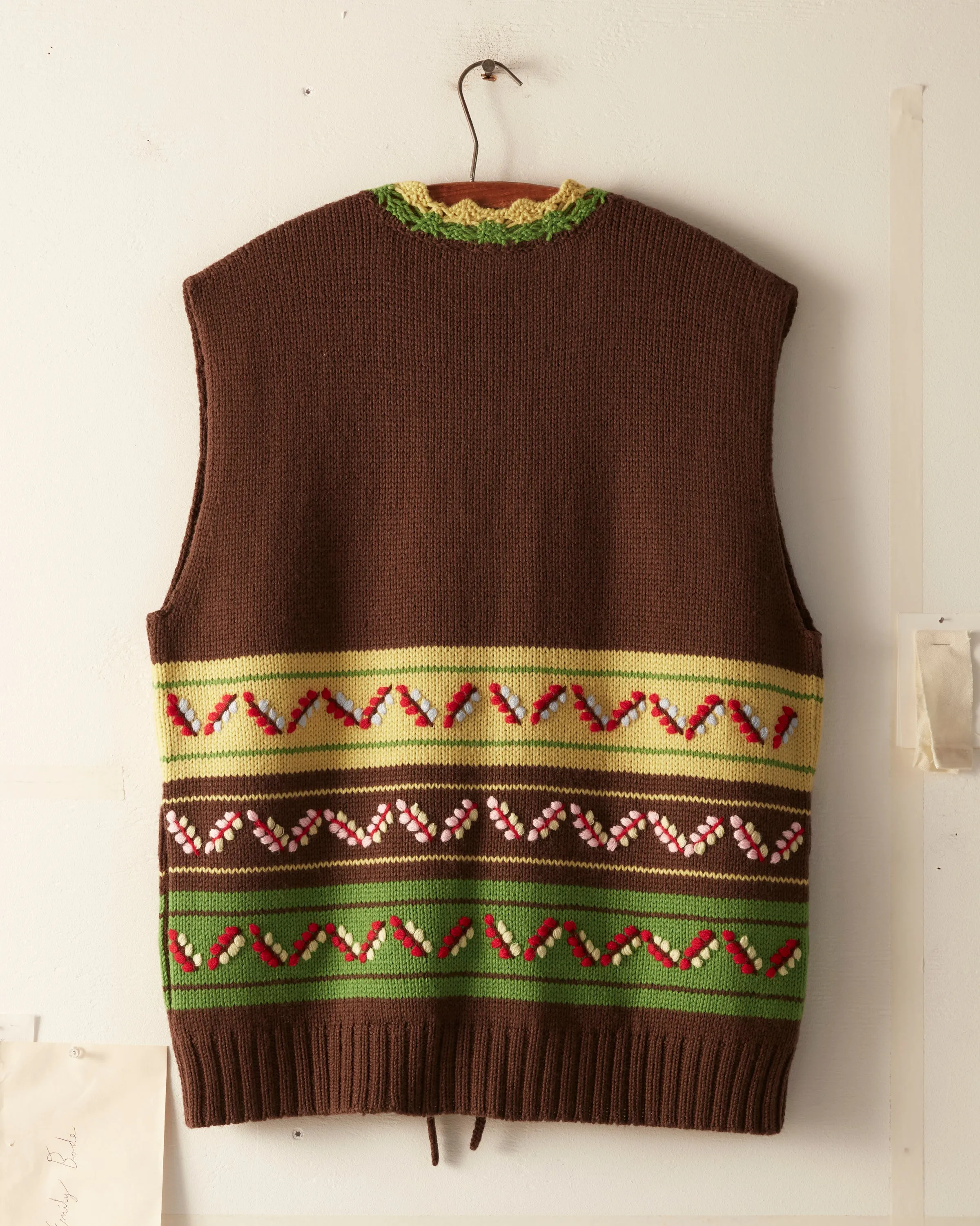 Foliage Vest sold by BODE product image thumbnail 3