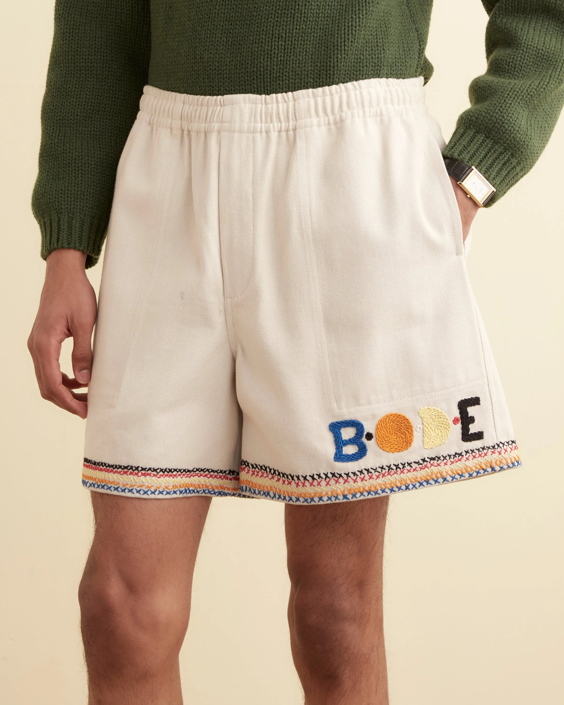 Donkey Party Rugby Shorts sold by BODE product image thumbnail 2