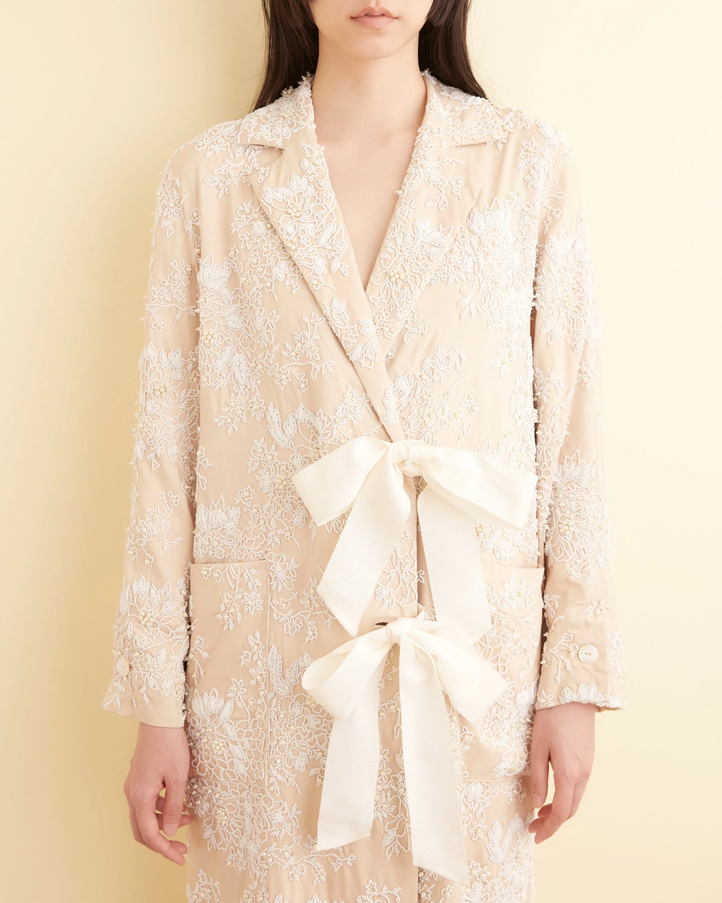 Beaded Perennial Jacquard Coat sold by BODE product image thumbnail 3