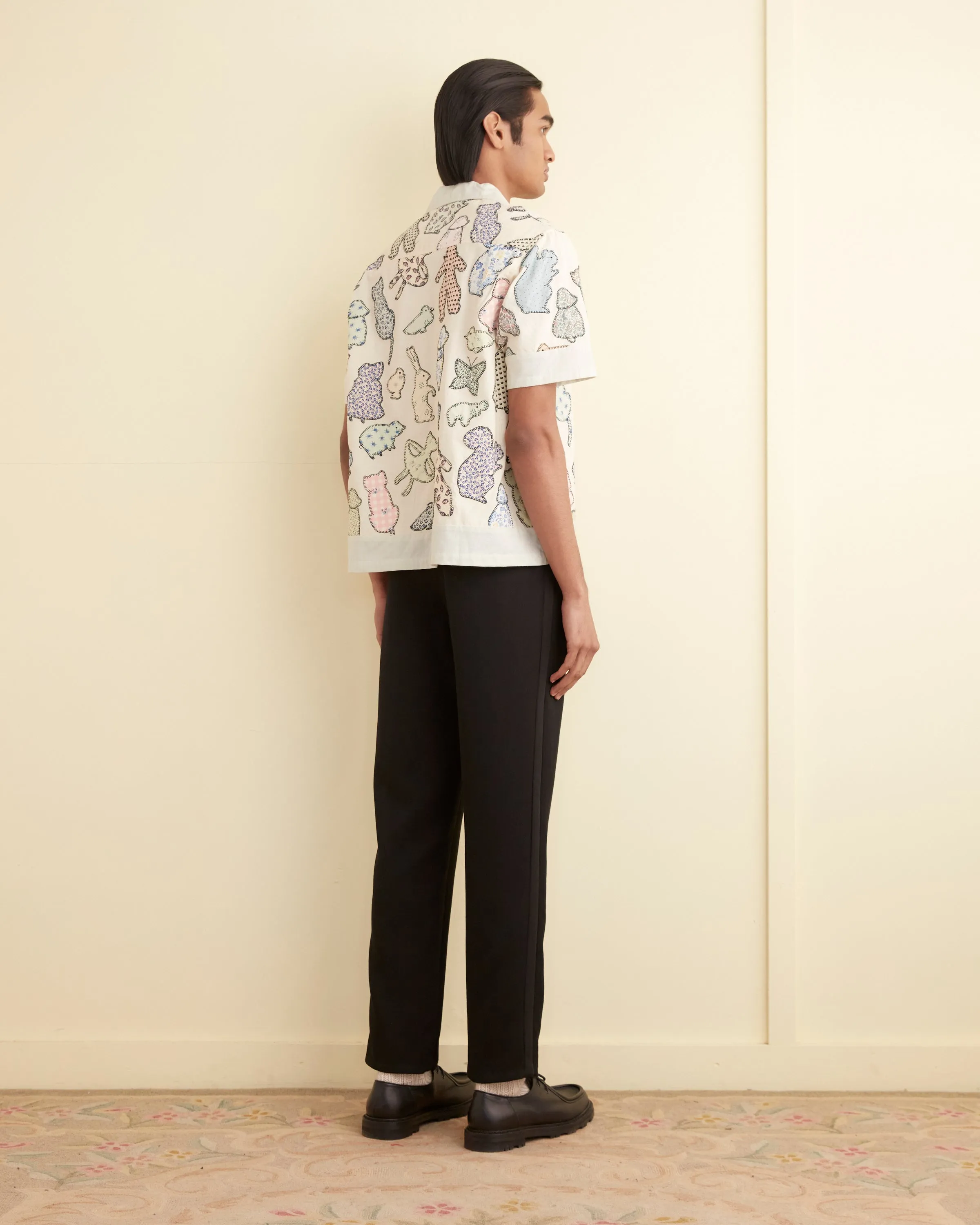 Appliqué Critter Short Sleeve Shirt sold by BODE product image thumbnail 3