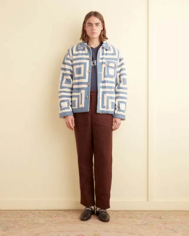 White House Steps Quilt Jacket sold by BODE