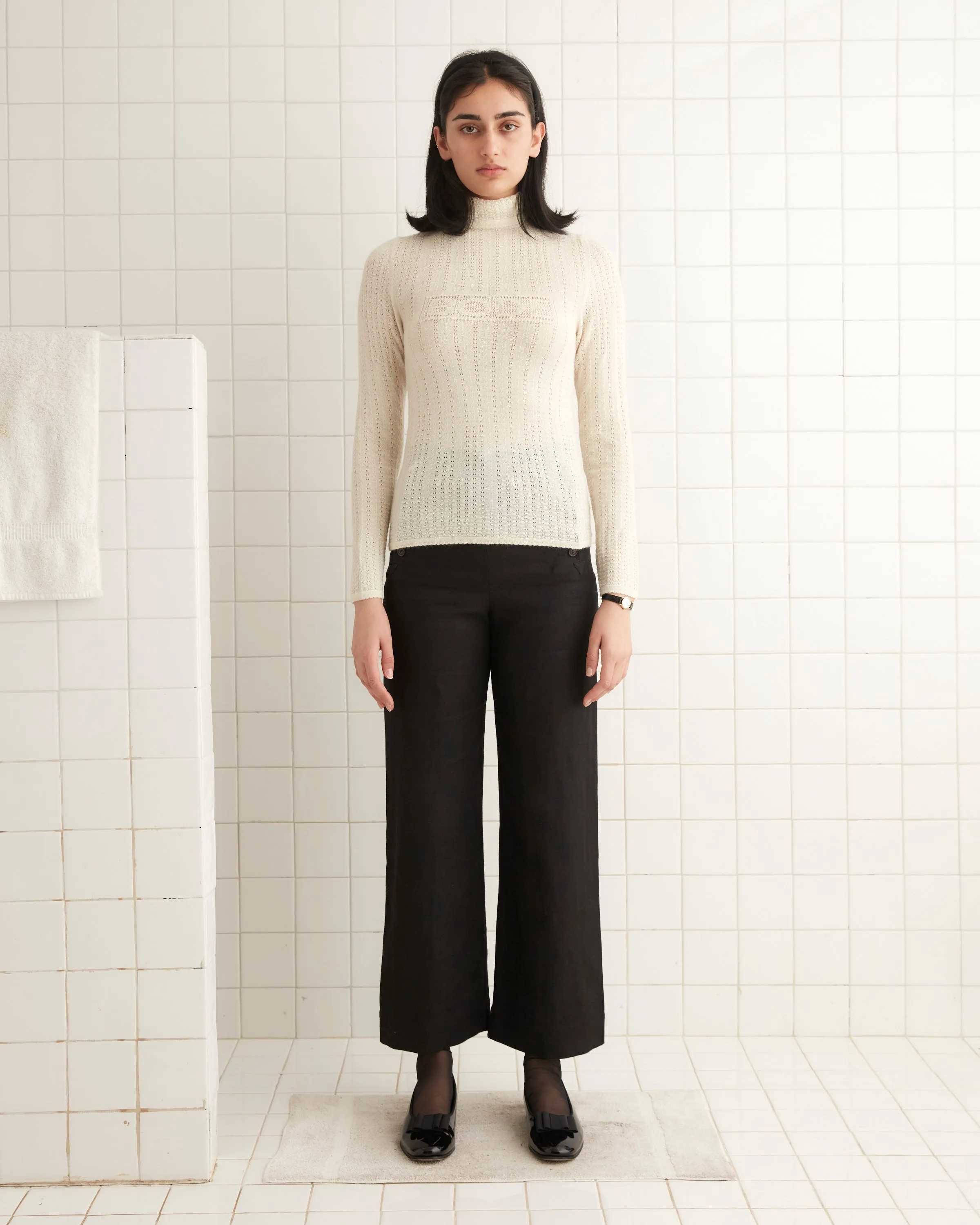 Louise Pullover - Cream sold by BODE