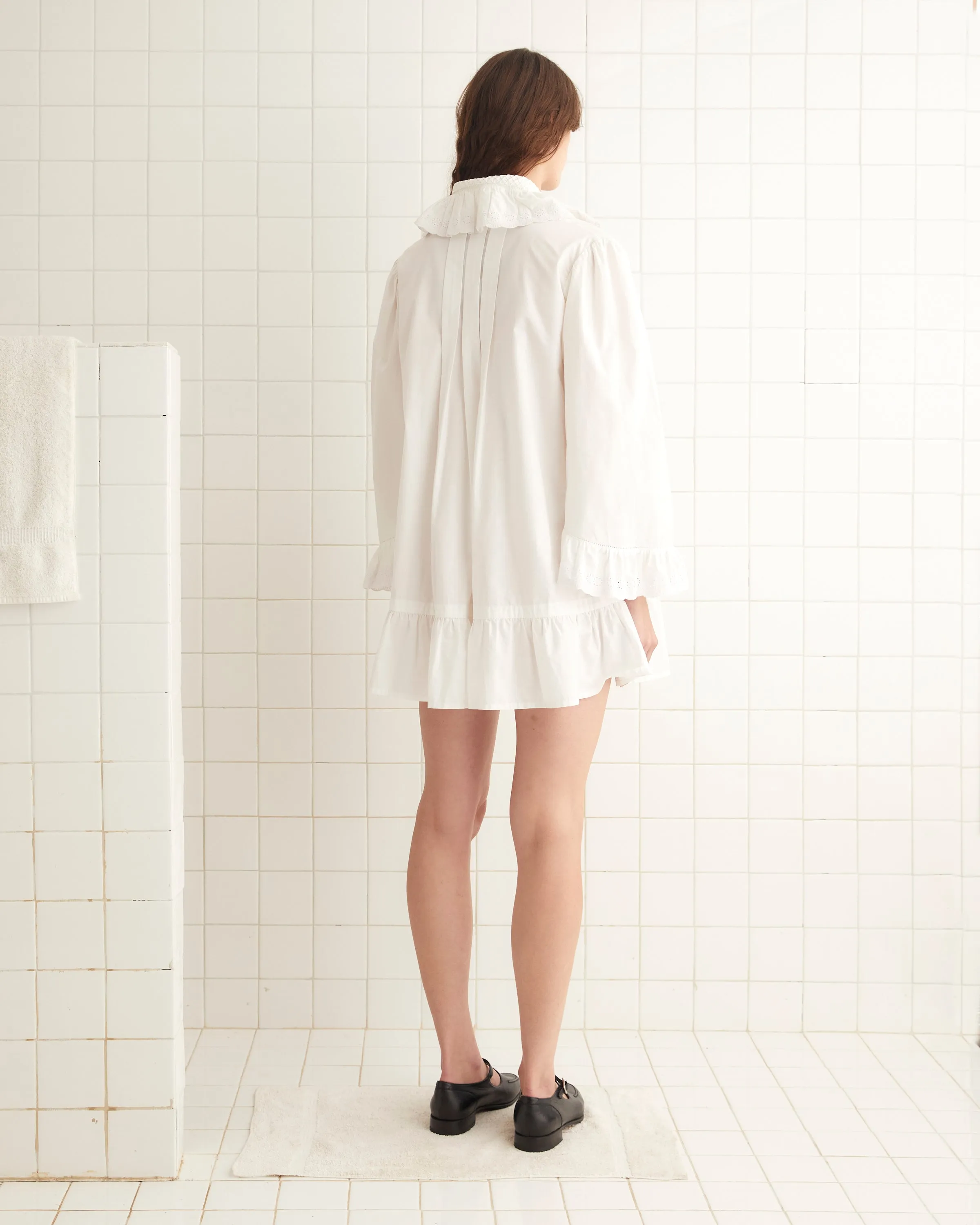 Petaluma Dress - White sold by BODE product image thumbnail 3