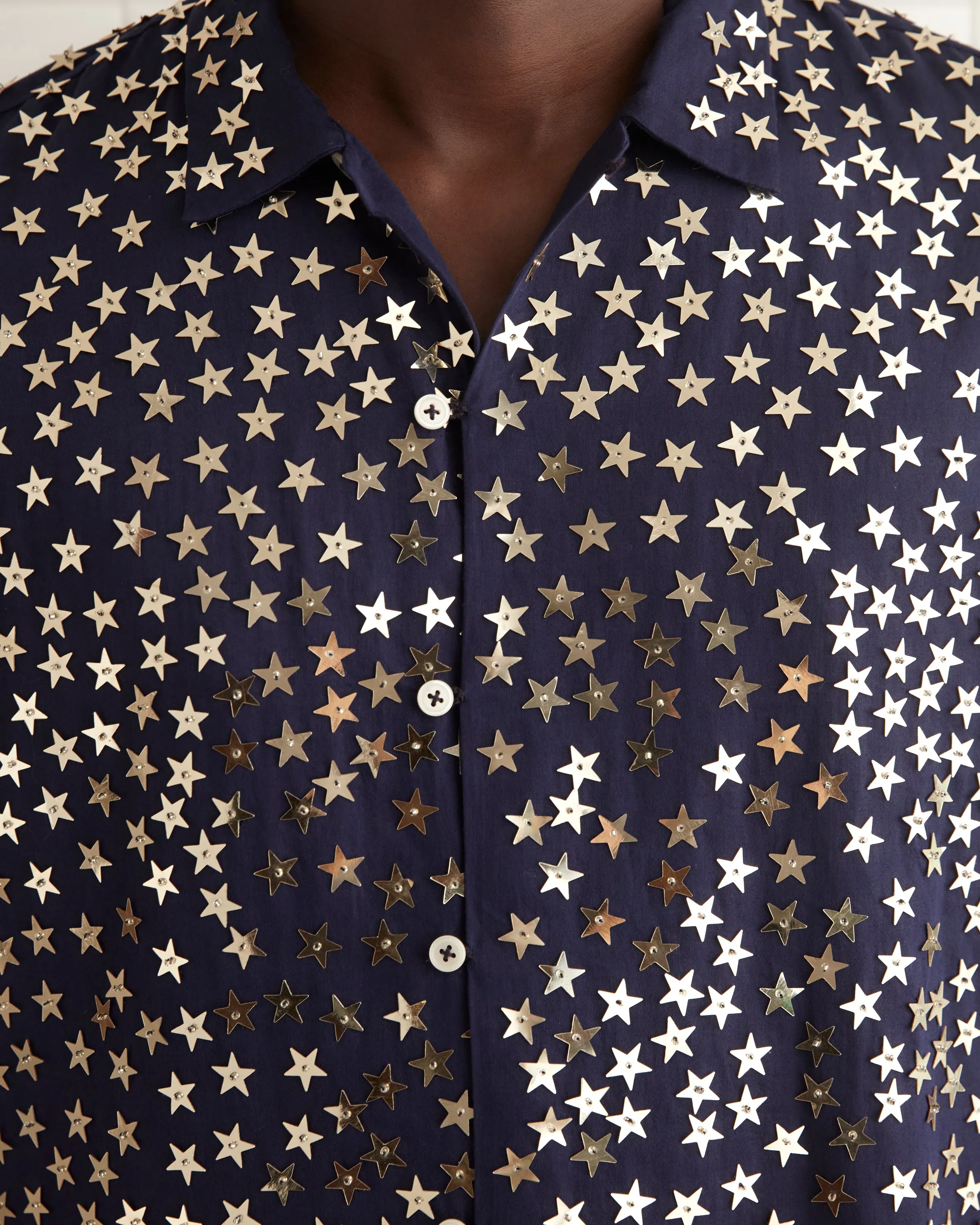 Sequin Spangled Shirt sold by BODE product image thumbnail 2