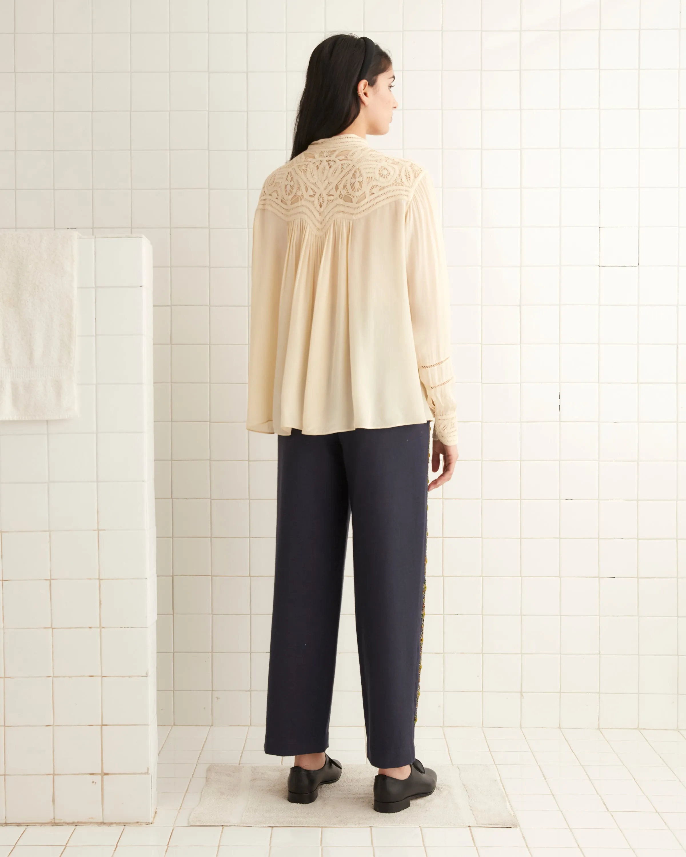 Threadwork Tippet Blouse sold by BODE product image thumbnail 3