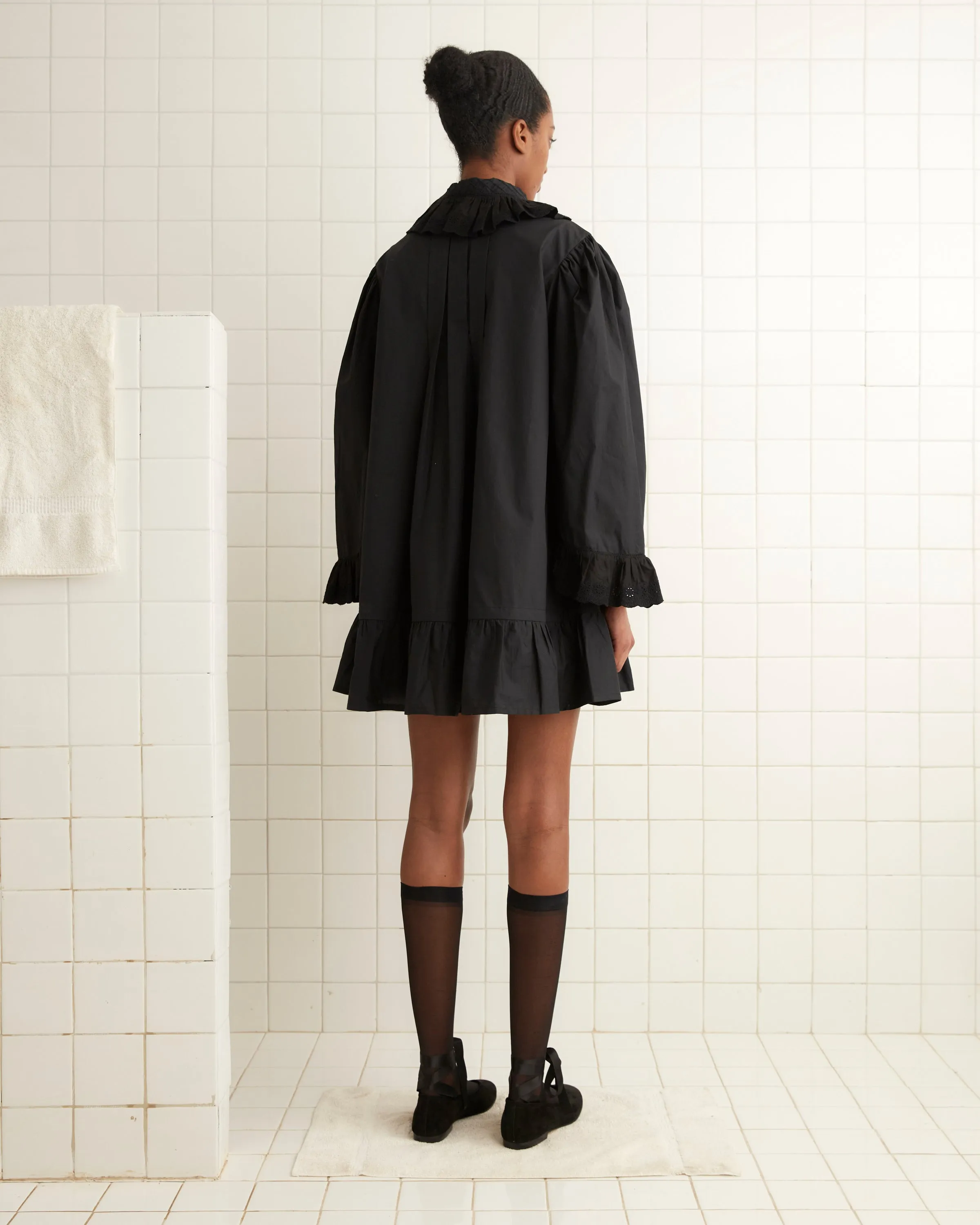 Petaluma Dress - Black sold by BODE product image thumbnail 3