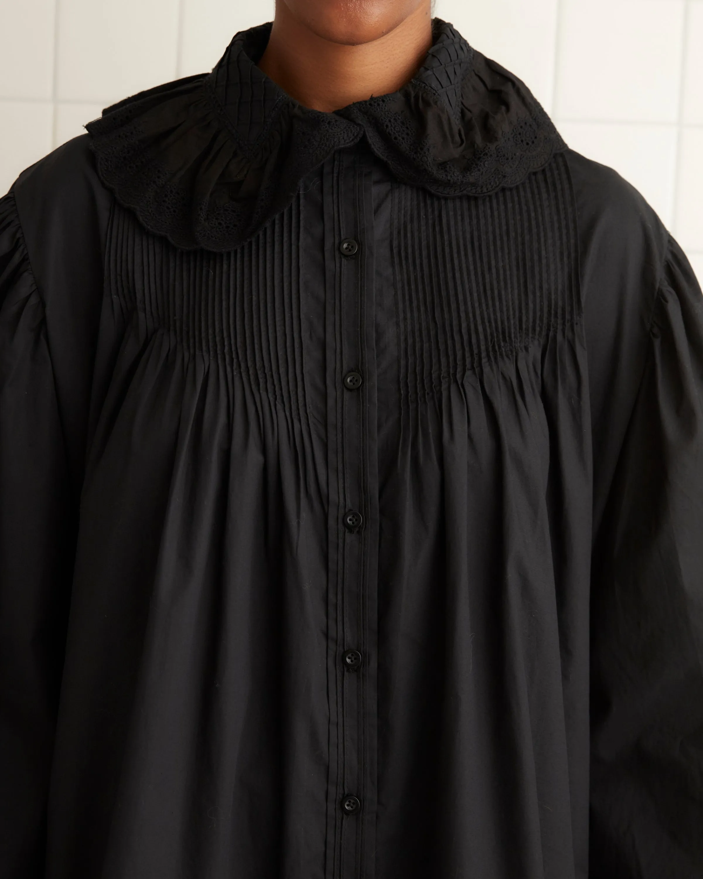 Petaluma Dress - Black sold by BODE product image thumbnail 2