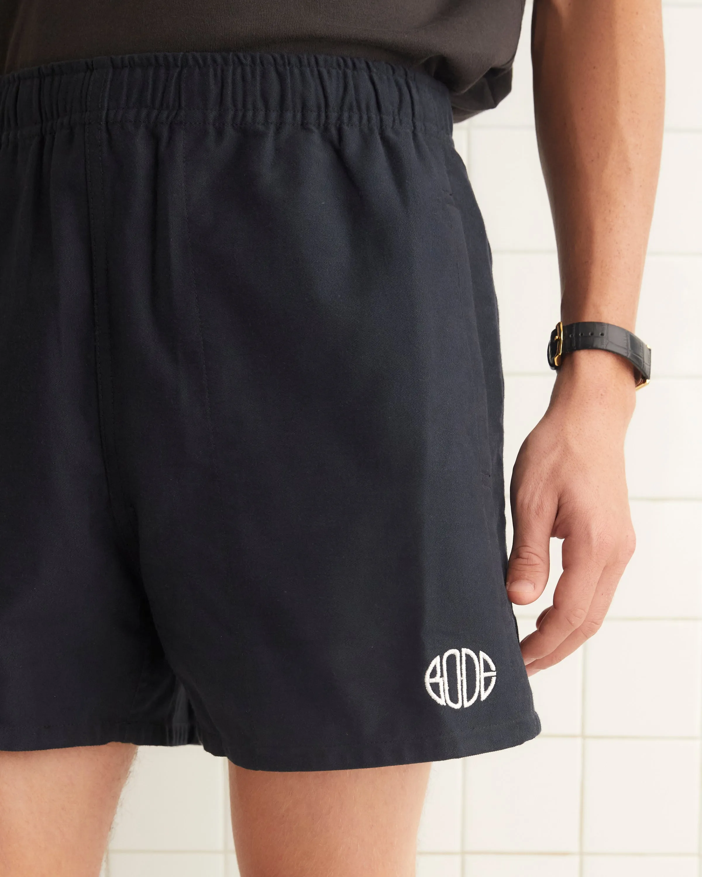 Field Shorts - Black sold by BODE product image thumbnail 2