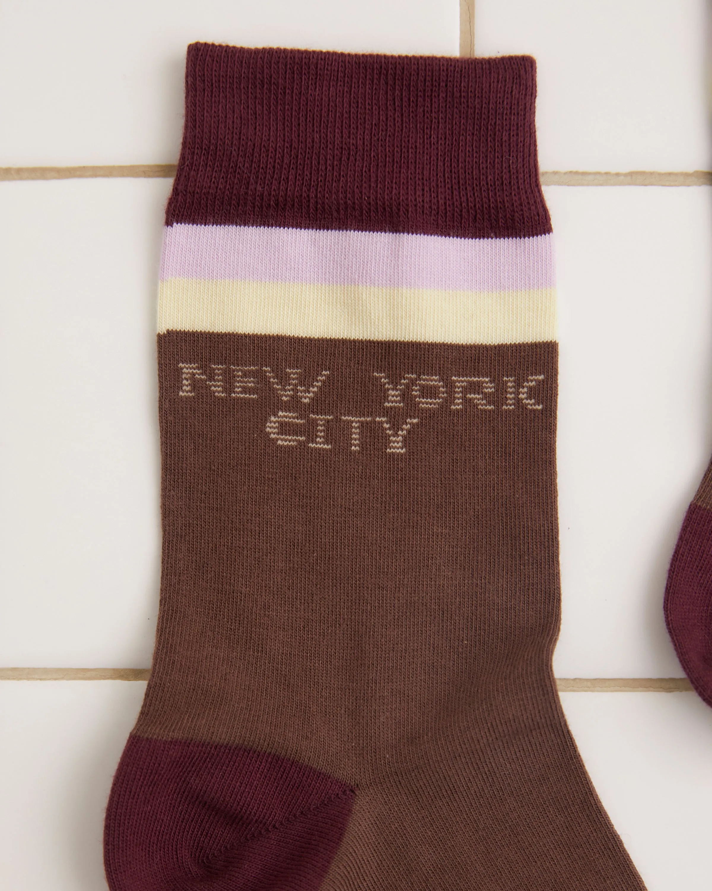 Fairground Socks - Brown sold by BODE product image thumbnail 2