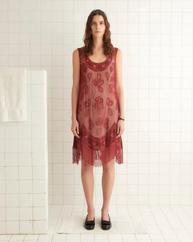 Beaded Ilex Dress sold by BODE