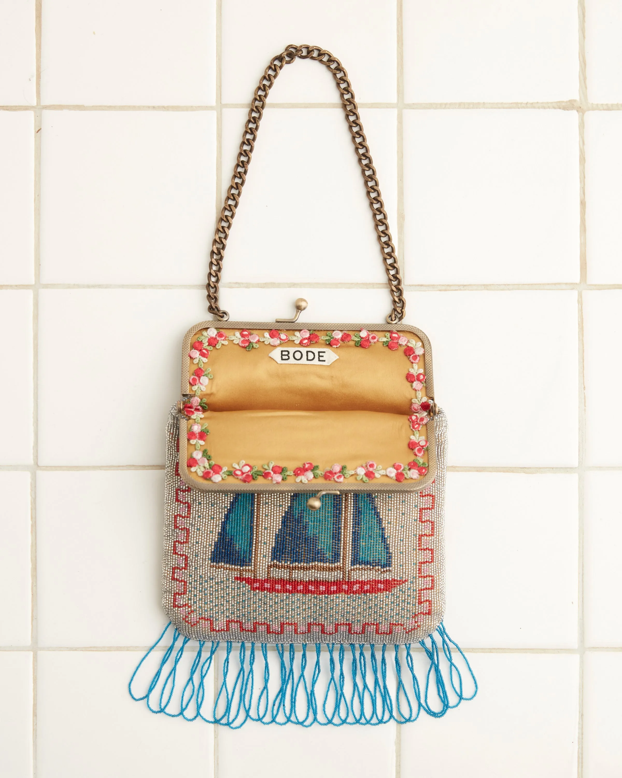 Beaded Voyage Bag sold by BODE product image thumbnail 3