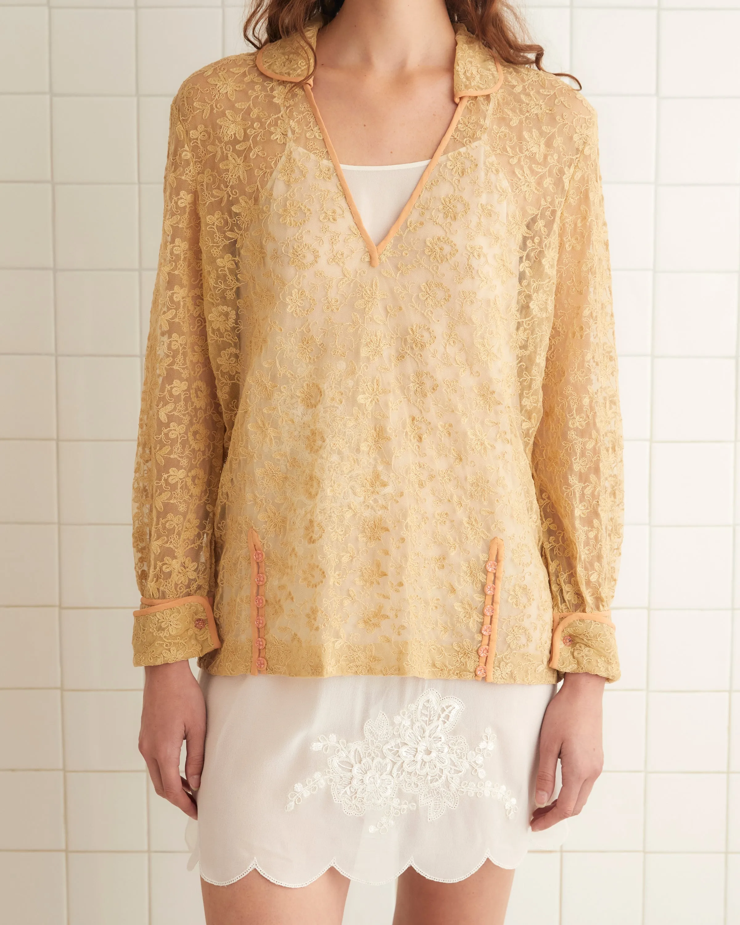 Attic Lace Top sold by BODE product image thumbnail 2