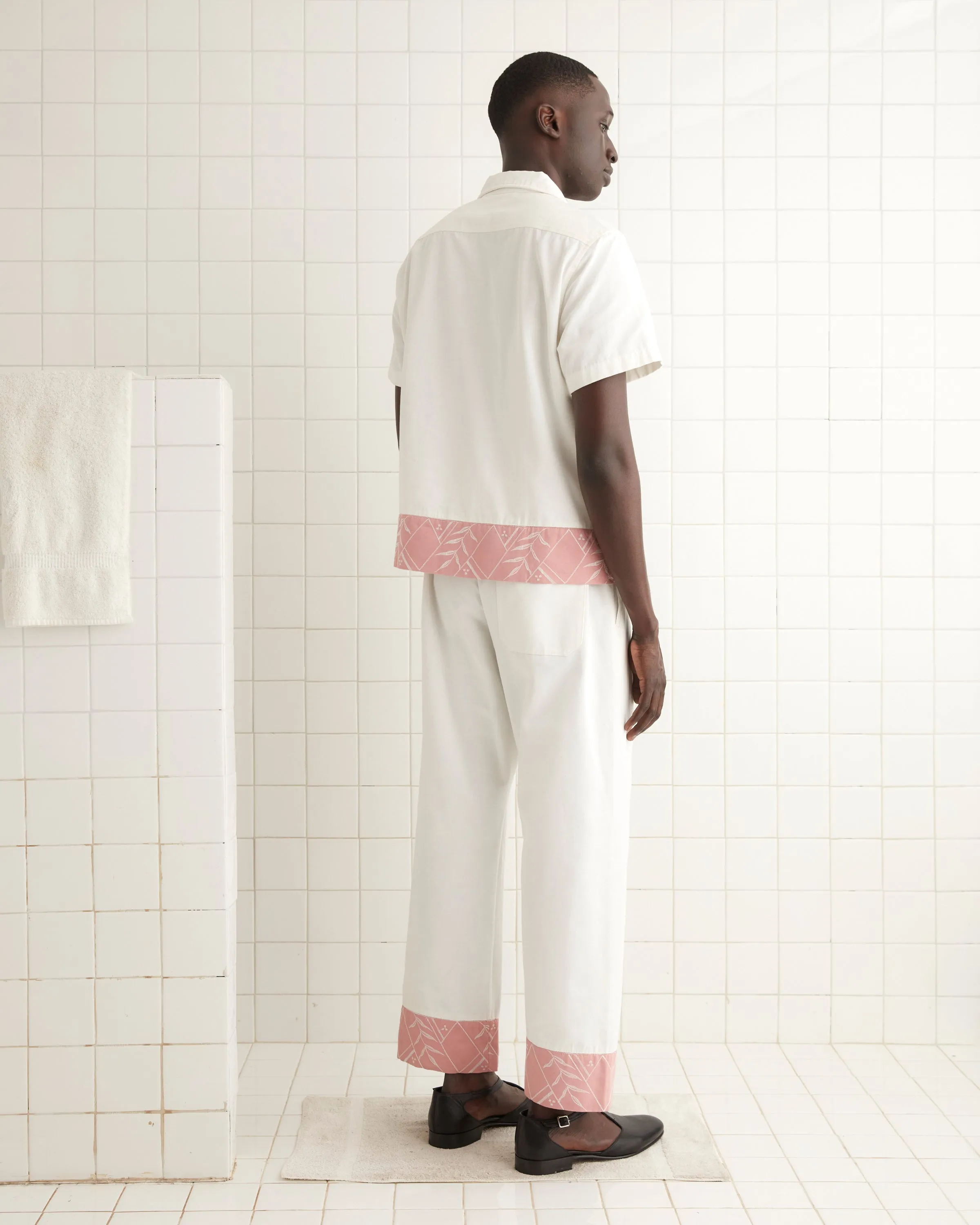 Fern Relief Short Sleeve Shirt sold by BODE product image thumbnail 3