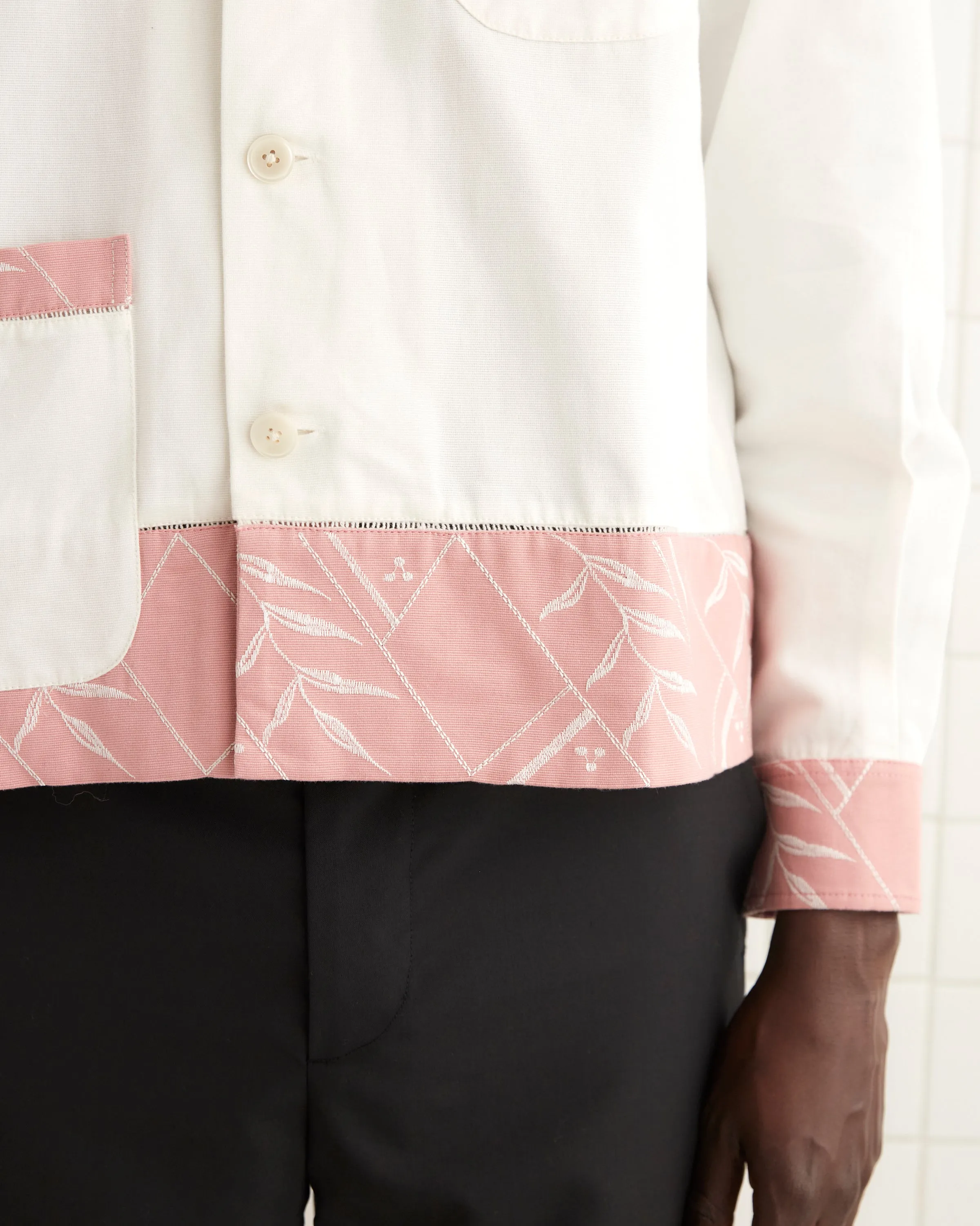 Fern Relief Long Sleeve Shirt sold by BODE product image thumbnail 2