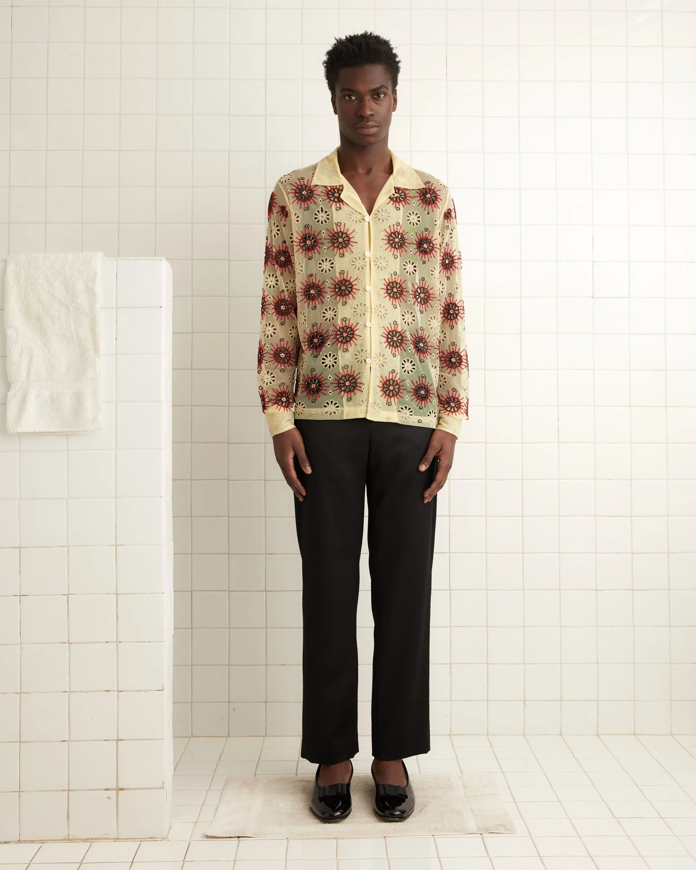 Solarium Long Sleeve Shirt sold by BODE